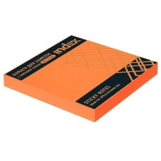 Бумага для заметок, неон. оранжевая, 76х75мм., 100л